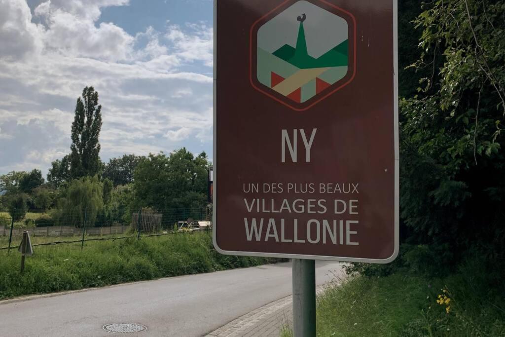 Au Bord Du Ny Villa Hotton Exterior foto